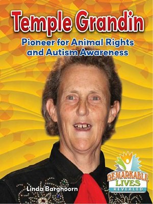 cover image of Temple Grandin: Pioneer for Animal Rights and Autism Awareness